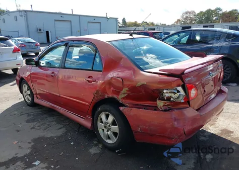 2003 Toyota Corolla S z USA, uszkodzony, nr VIN 2T1BR32E83C069862